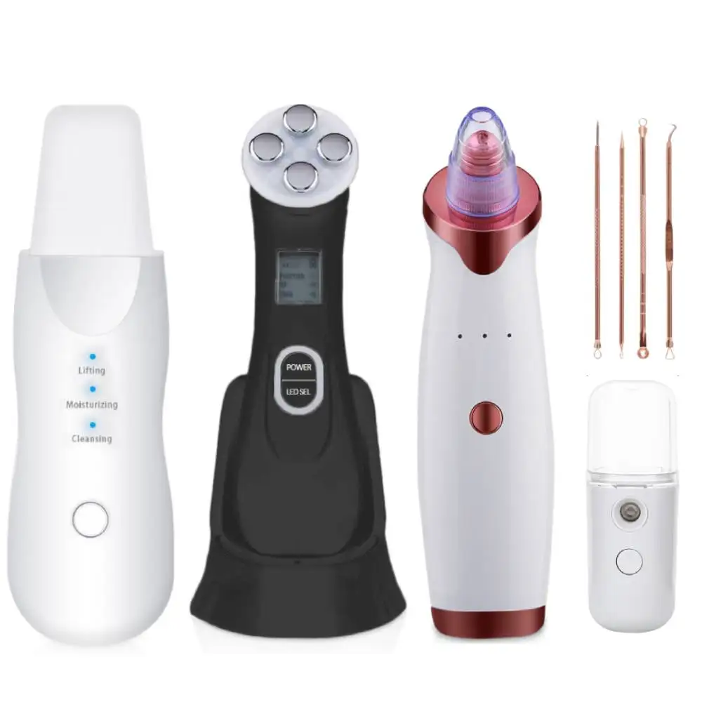 

Blackhead Remover Skin Scrubber Facial Cleansing Peeling Machine Blackhead Remover Pore Cleaner Facial Massager Mesotherapy