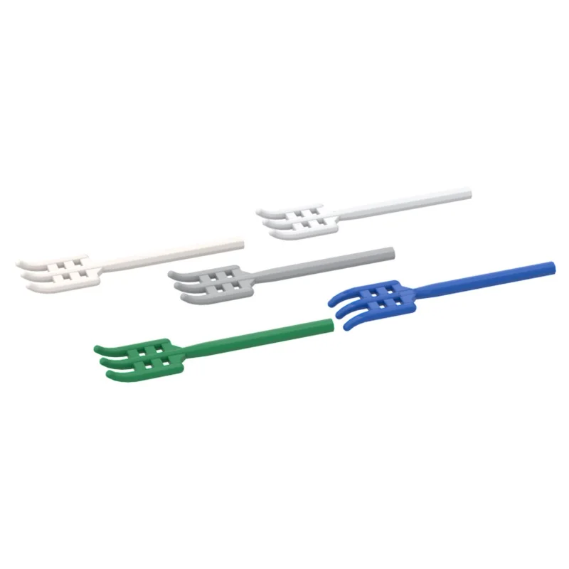 

10PCS Replaceable 95345 Rake Fork Hay Parts Building Blocks High-Tech Assemble Replace Bricks Toy For Children Gifts