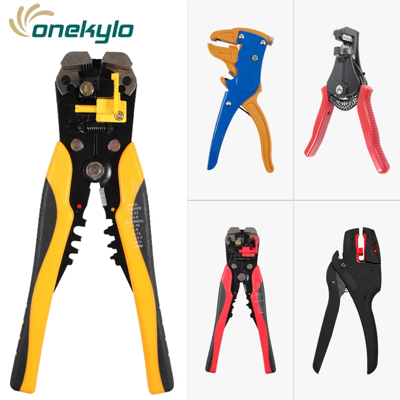 

Self-Adjusting insulation Wire Stripper Cable Cutter Multitool Wire Stripping Tools Crimping Pliers Cable Crimper