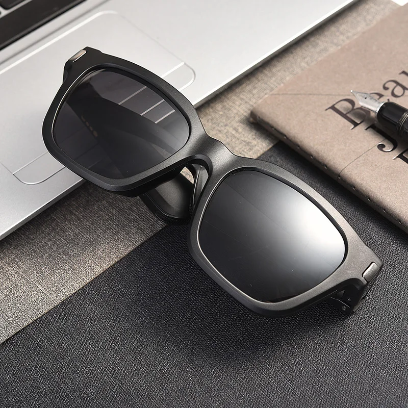 Óculos sem Fio Fone de Ouvido Óculos de Sol Wearable Bluetooth Música Inteligente Toque Caminhadas Mp3