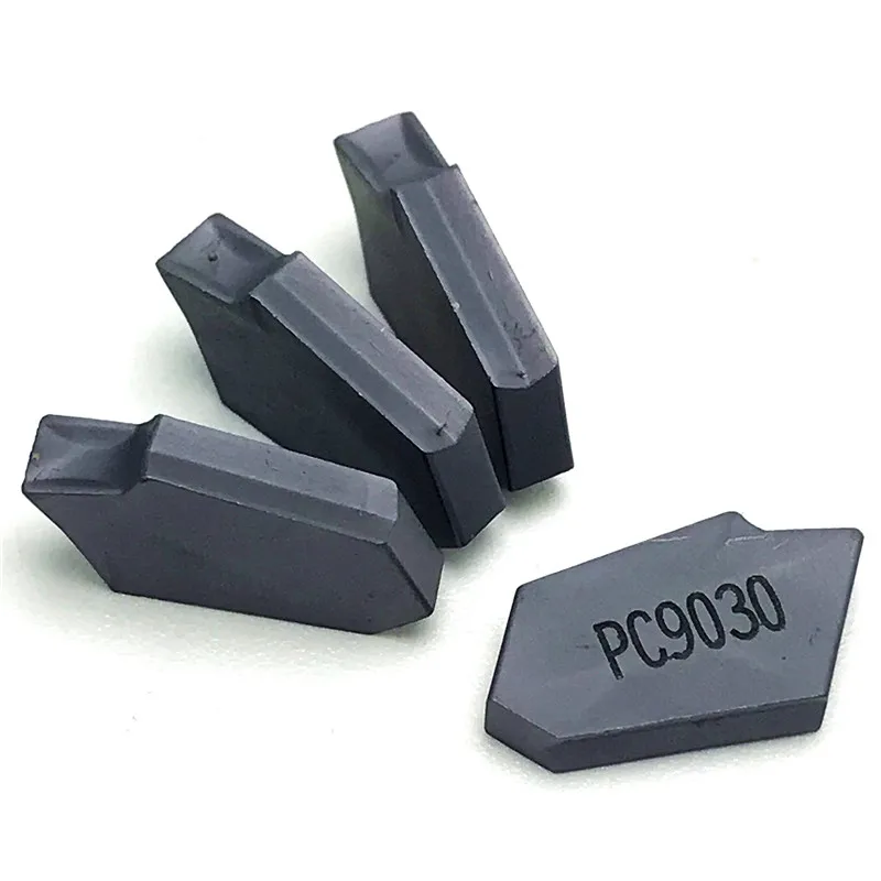 10 шт. SP200 PC9030 2 мм твердосплавные Лезвия Металлические Токарные инструменты SP200 токарный инструмент запчасти с ЧПУ и долбежный инструмент для SPB26-2 держатель инструмента