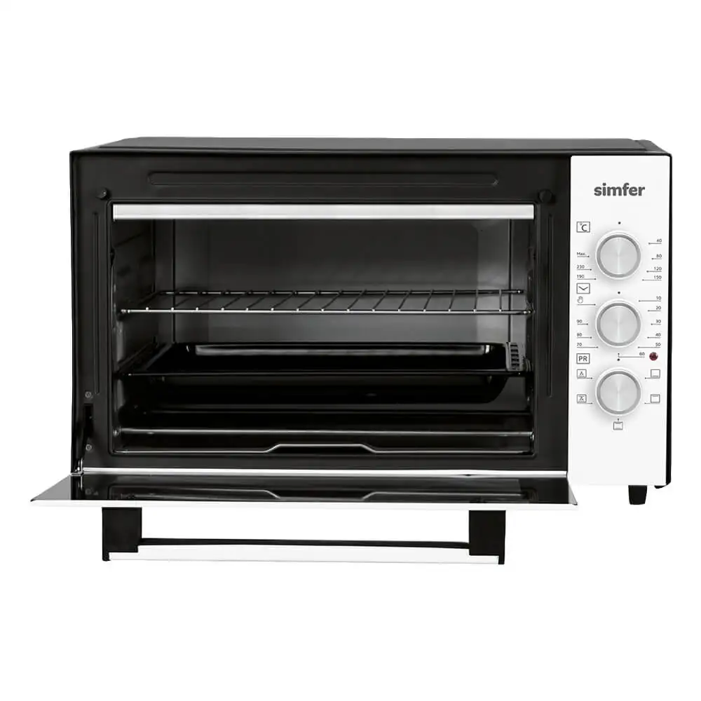 Мини-печь Simfer M3520 поддон для крошек верхний и нижний нагрев | Бытовая техника