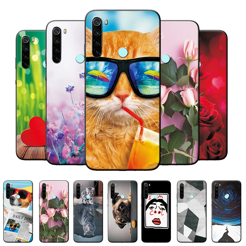 Чехол для Xiaomi Redmi Note 7 чехол 5 6 8 Pro 8T телефона с красивым пейзажем 4 4X | Мобильные