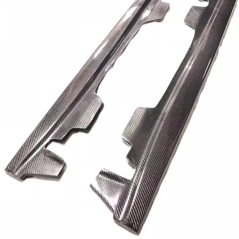 Боковые юбки из углеродного волокна фартук разветвители для BMW 3 серии E90 E92 E93 M3 2008