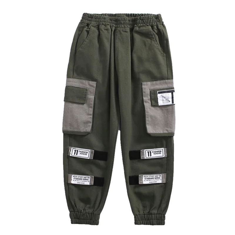 Новинка 2020 года сезон весна брюки для мальчиков 2-14 лет детские длинные