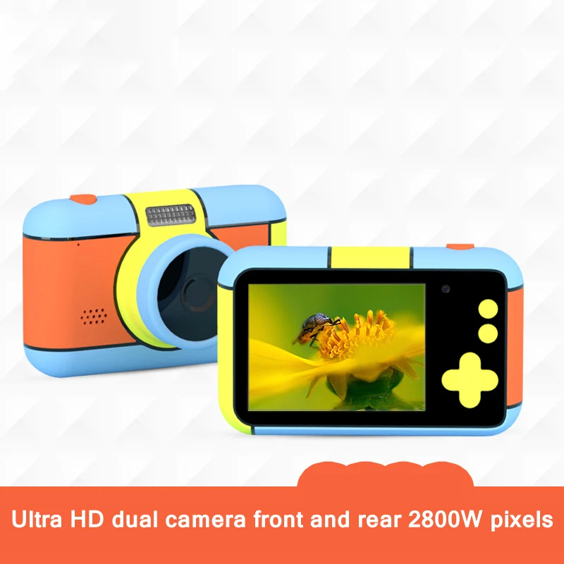 

2.4 Inch Screen Dual Lens Digital Camera Toy Children Small Camera Holiday Photo Video Christmas Gift Camera Toy