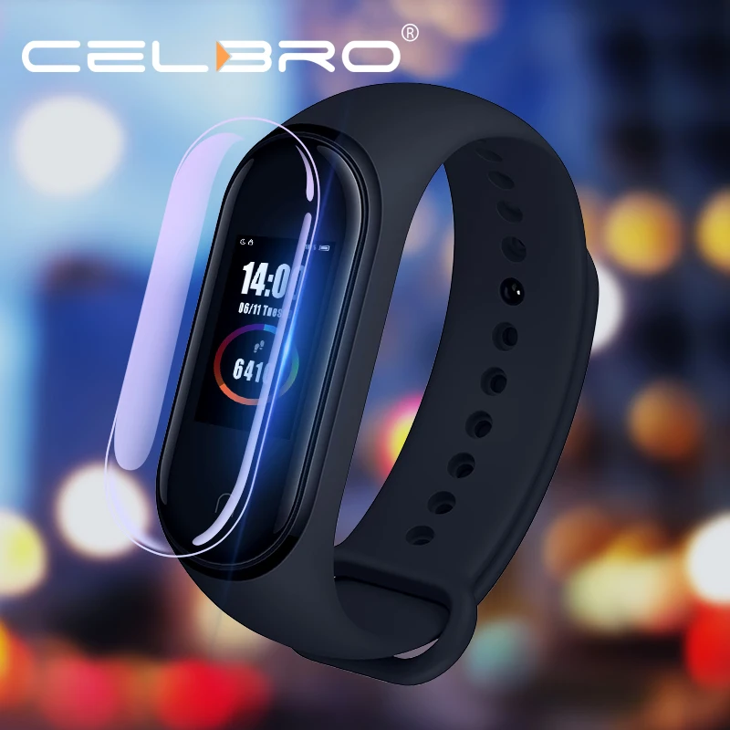Гидрогелевая Защитная пленка для Xiaomi Mi Band 4 Miband 3 защитная Band4 Band3 не закаленное