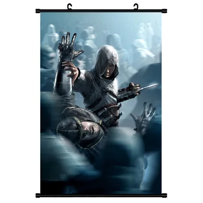 Assassins Creed Звёздные войны мой герой Academy прокрутки живопись аниме настенные