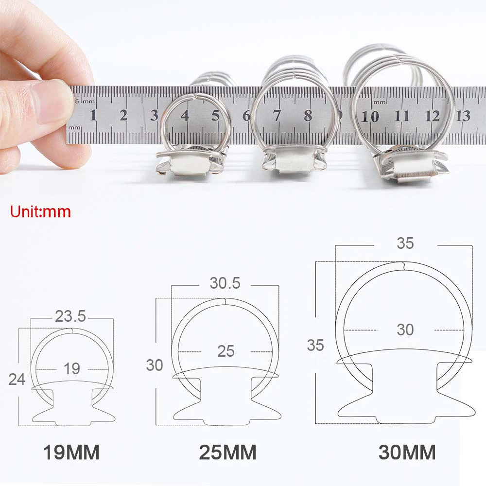 

Metal Spiral Rings Binder Clip With 2 Pairs of Screw For Diary Notebook Planner A5 A6 Persoanl A7 Binder Clip File Folder