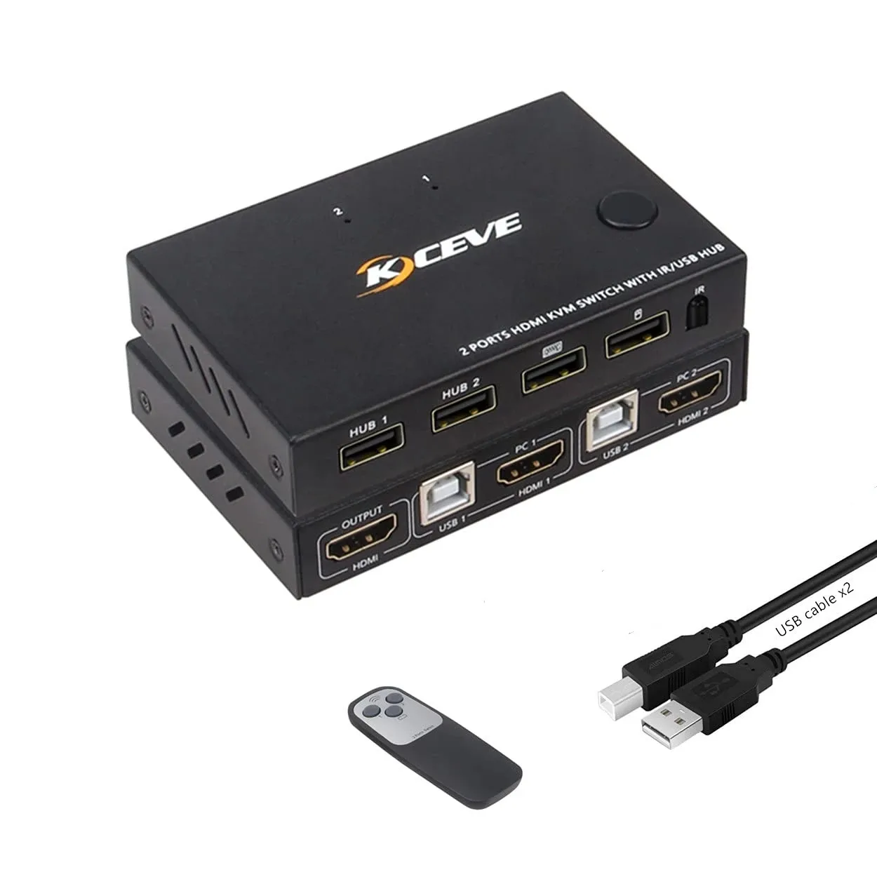 

HD KVM переключатель 4K 2 в 1 USB KVM переключатель клавиатура мышь USB дисплей контроллер синхронизации KVM переключатель