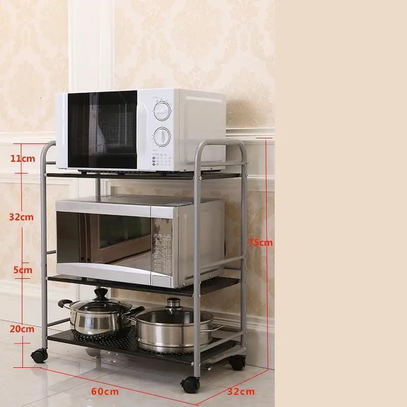 Держатель Articulos De Cocina Home Estanteria Repisas Cuisine Range Raf с колесами Estantes органайзер для хранения на кухне стойка - Цвет: Number 3