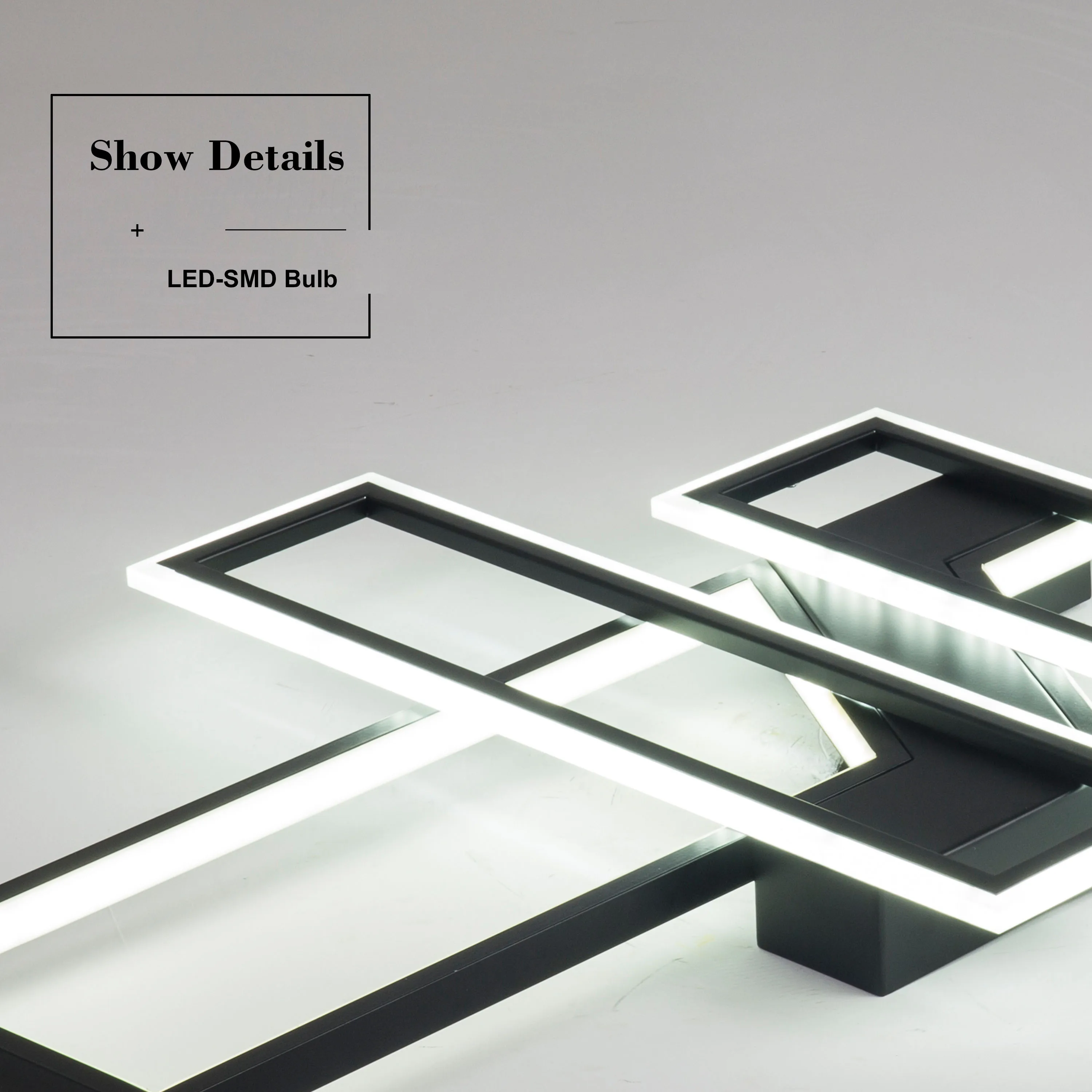 Lámpara led para sala de estar dormitorio casa lámpara moderna araña de techo Led iluminación de la lámpara 85-240V