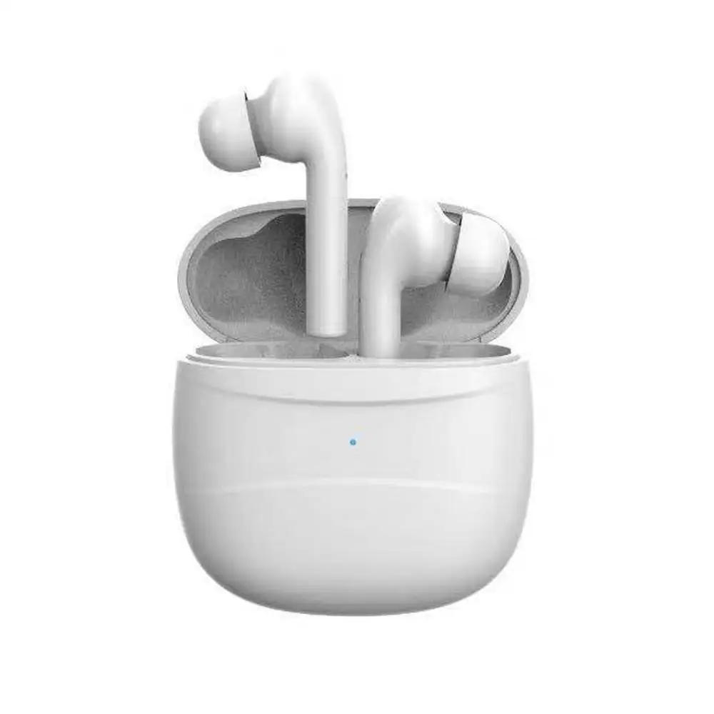 AZiMiYO TWS беспроводные наушники Bluetooth наушники туры стерео Спорт в уши бас гарнитура с микрофоном для Iphone Xiaomi huawei телефон - Цвет: Белый