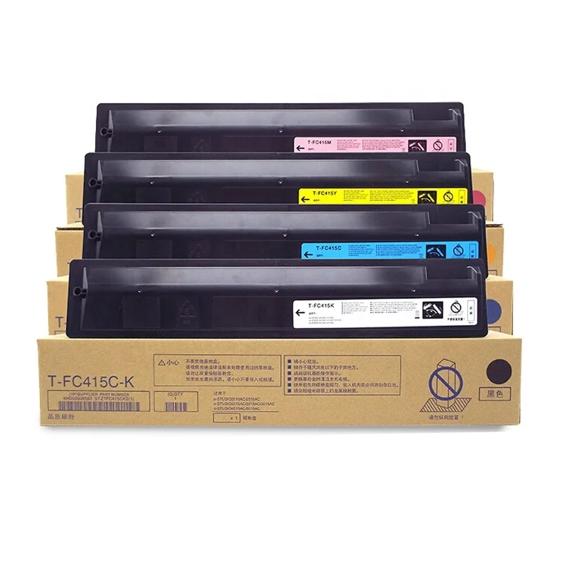 China Compatible Copier Color Toner Cartridge T FC415 For e Studio 2010 2510 2515 3015 3515