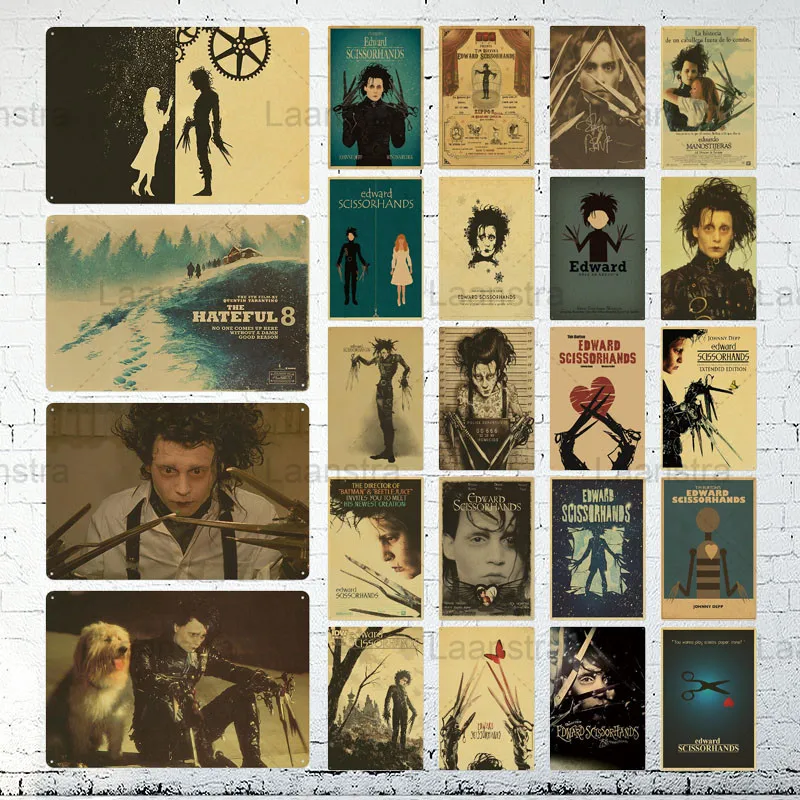 Металлическая жестяная вывеска Ретро Эдвард Руки металлические ретро знаки