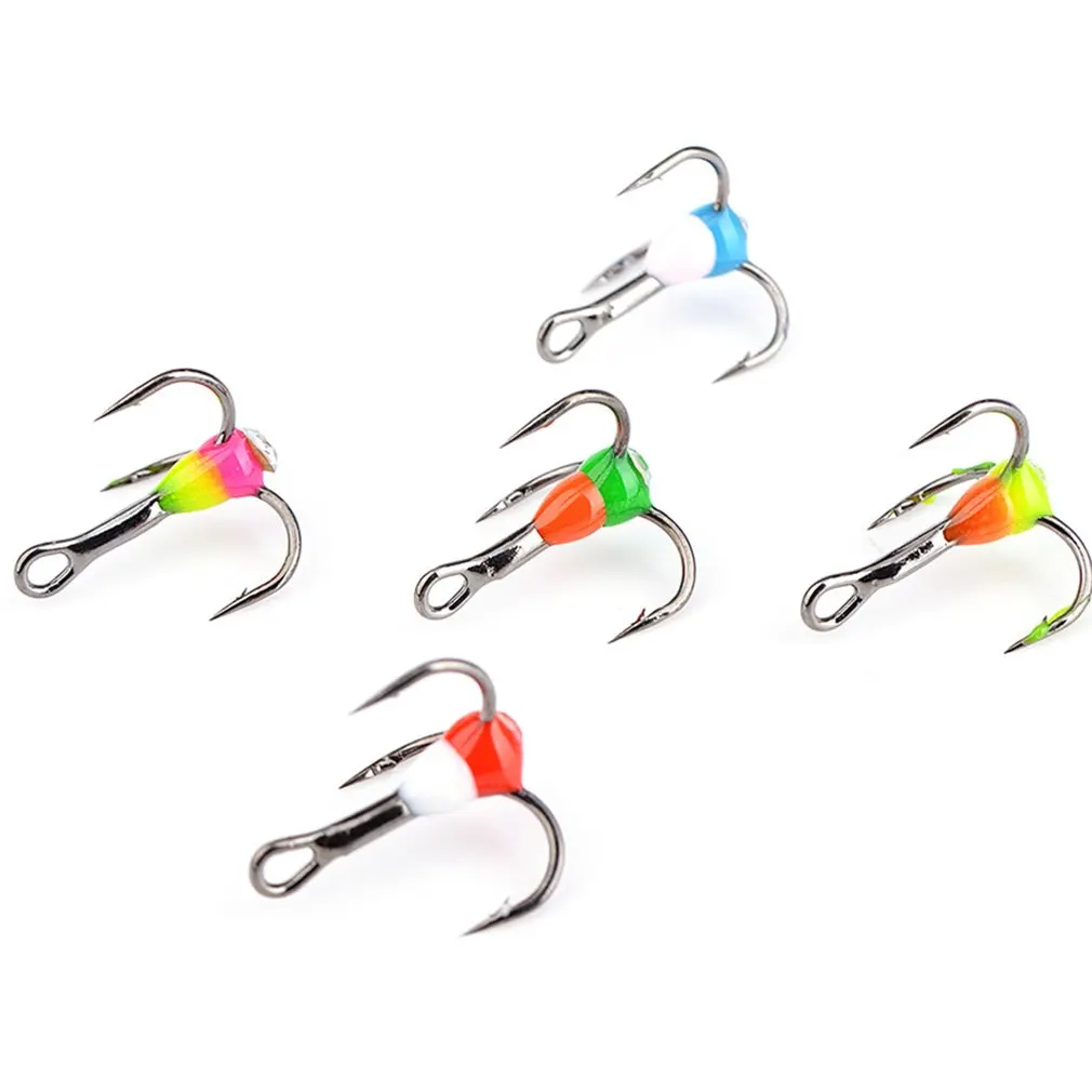 5 шт. тройные рыболовные Крючки три Якорные крючки большие игровые снасти крючок