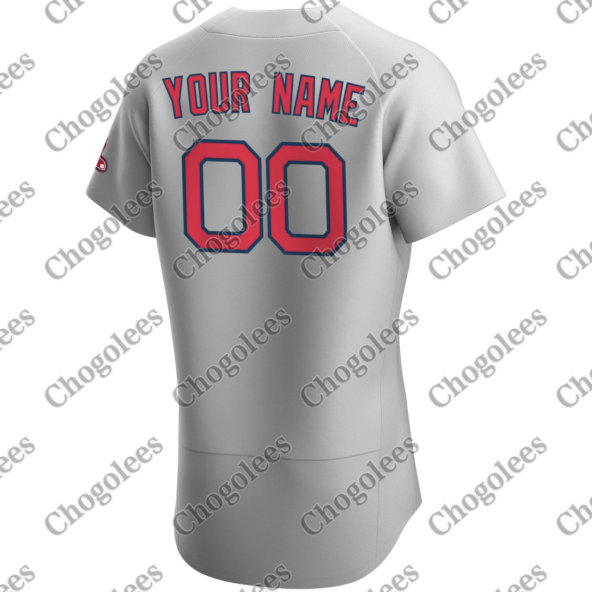 

Baseball Jersey Boston 2020 Road Custom Jersey - Gray