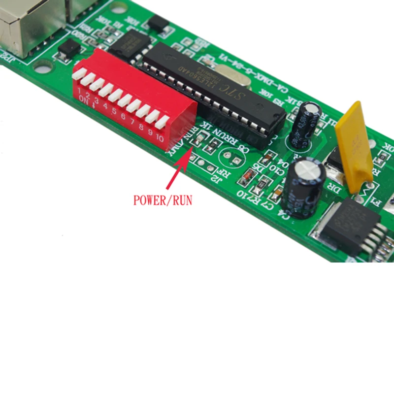 DC 5в-24в 3-канальный декодер DMX512 общий анод макс. 3CH * 5A RGB светодиодный контроллер DMX