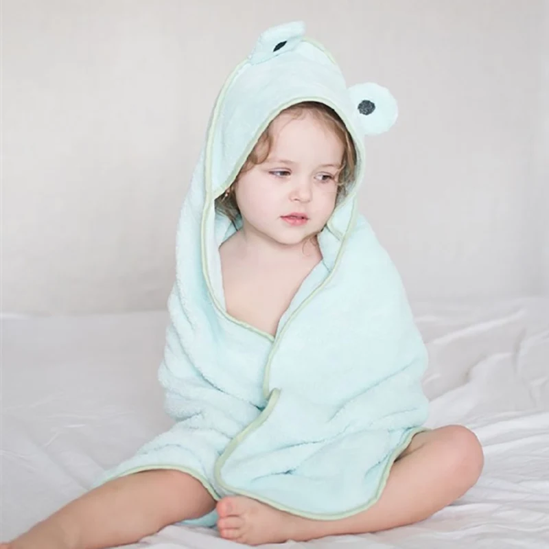 

Милое детское пончо, банное полотенце, детское полотенце с капюшоном, одеяло для новорожденных, Флисовое одеяло с капюшоном, спа-купальные о...