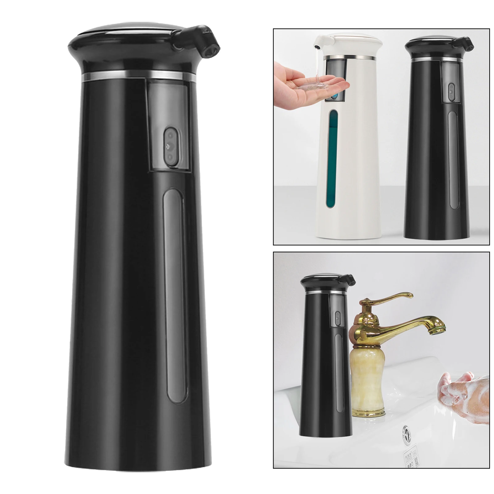 

Touch-free Automatic Liquid Soap Dispenser Battery Operated, 350ml