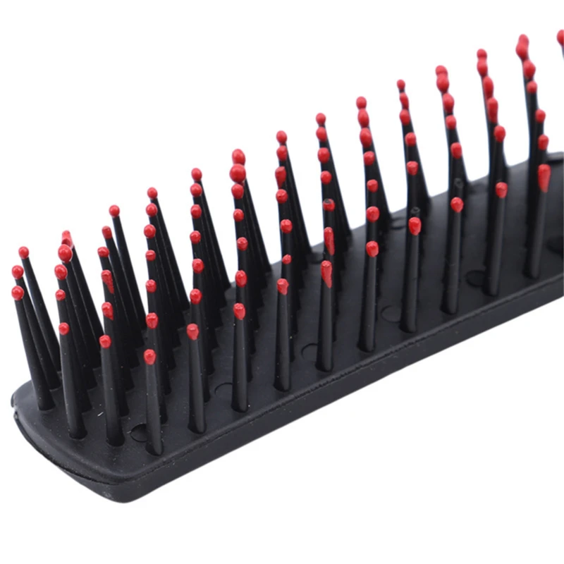 Профессиональная парикмахерская Подушка массажная пластиковая расческа для