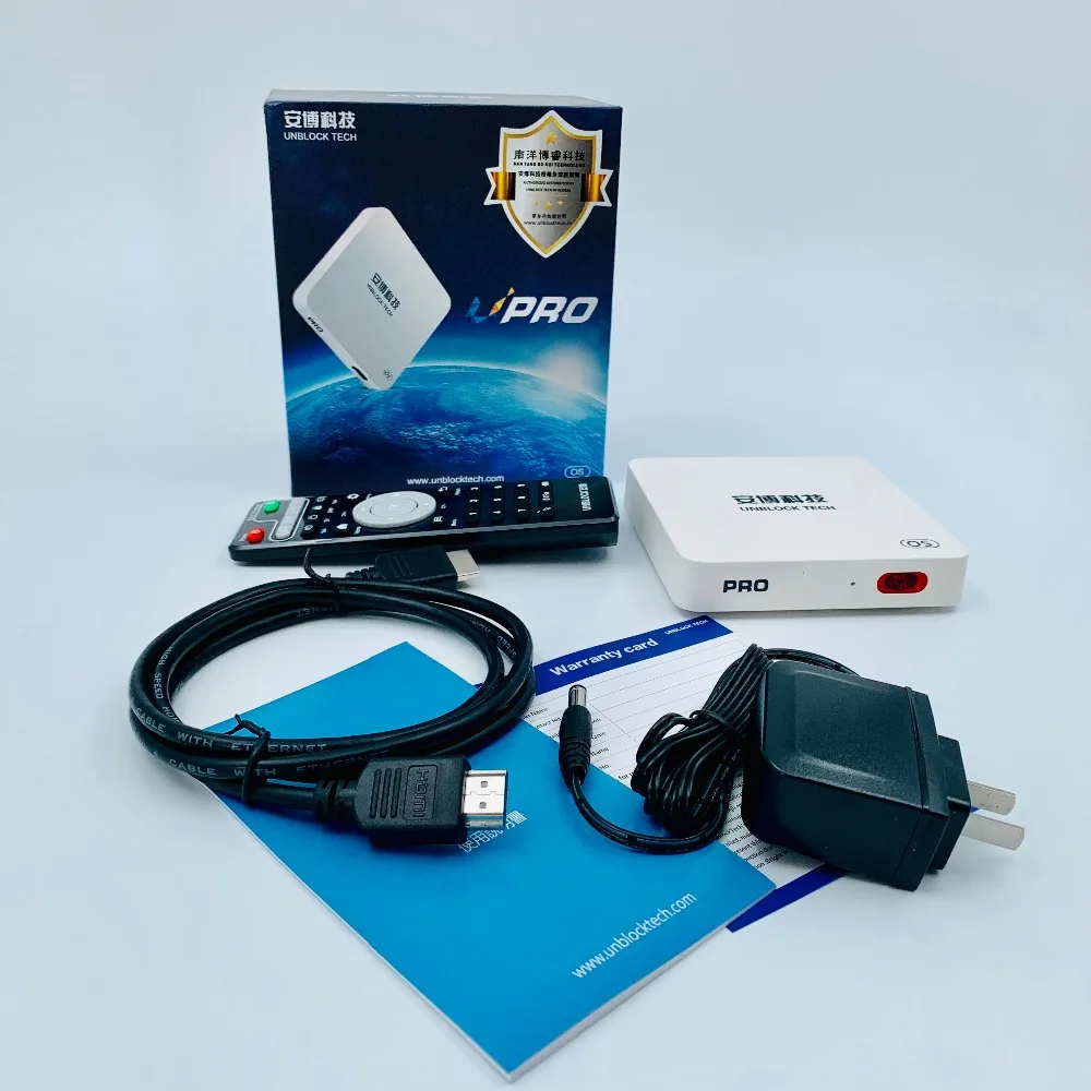 Разблокировка UBOX PRO I900 16GB OS Gen.5 Android 7,0 Smart tv Box