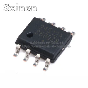10PCS , SMD CAT24C512WI-GT3 SOIC-8 EEPROM I2C Interface 512Kb