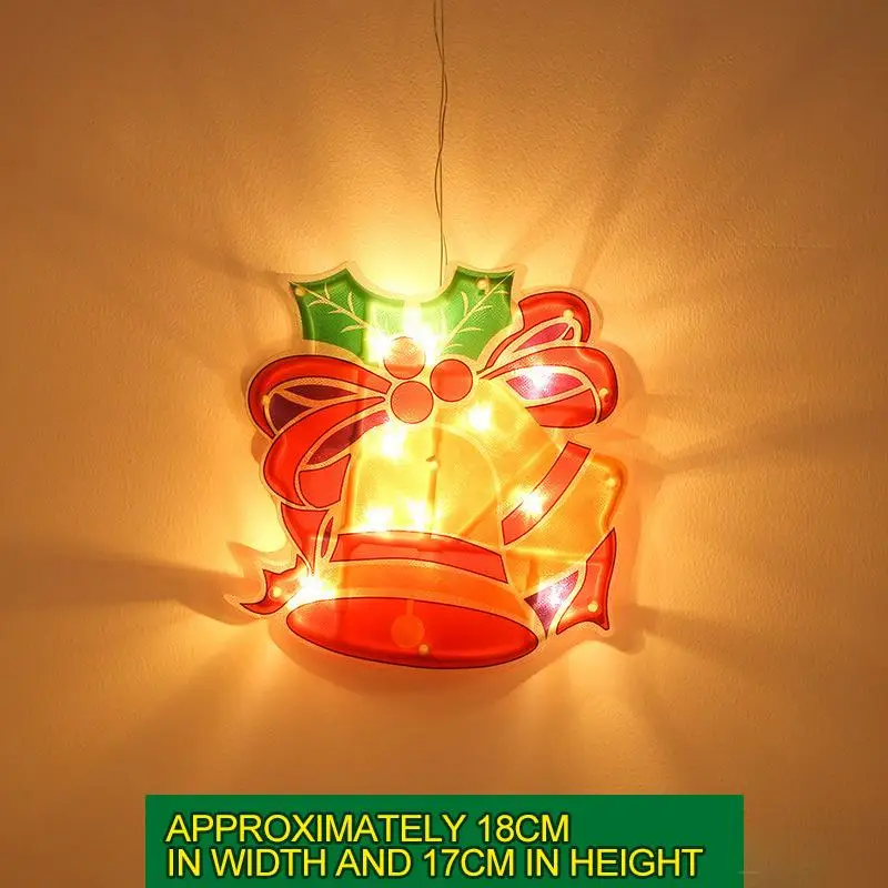 

Hot-selling LED Christmas Lights Old People Snowmen Elk Window Suction Lights Holiday Lights