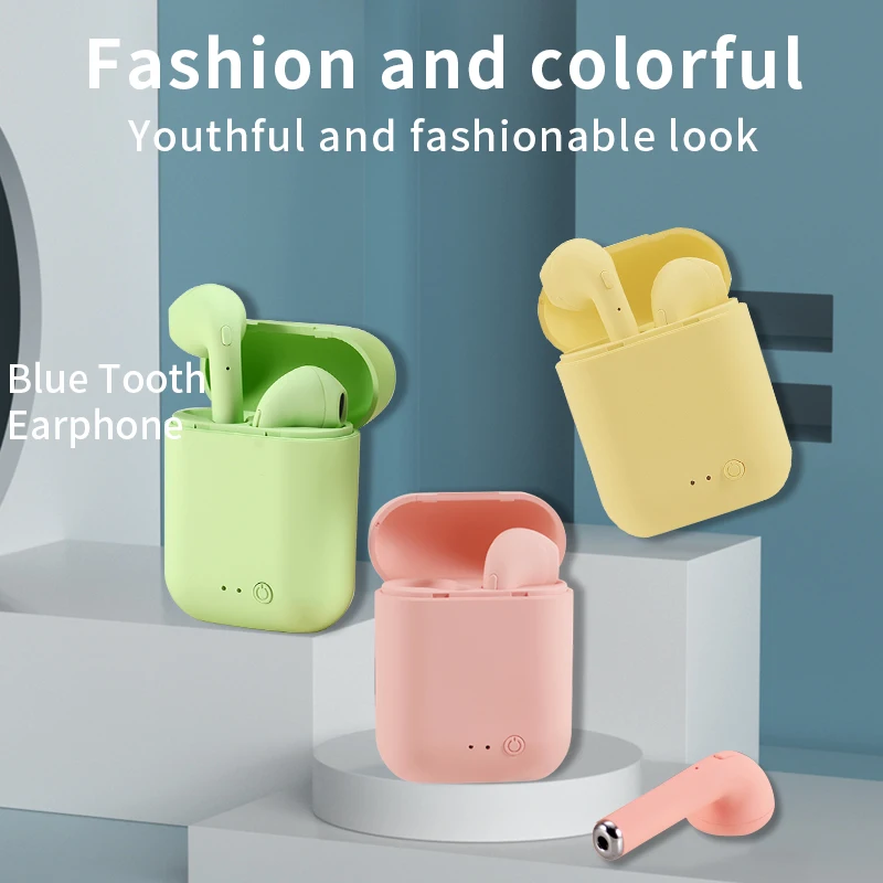 mini 2 earphones bluetooth wireless headphone sport earpieces earbuds for huawei iphone oppo xiaomi tws music headset free global shipping