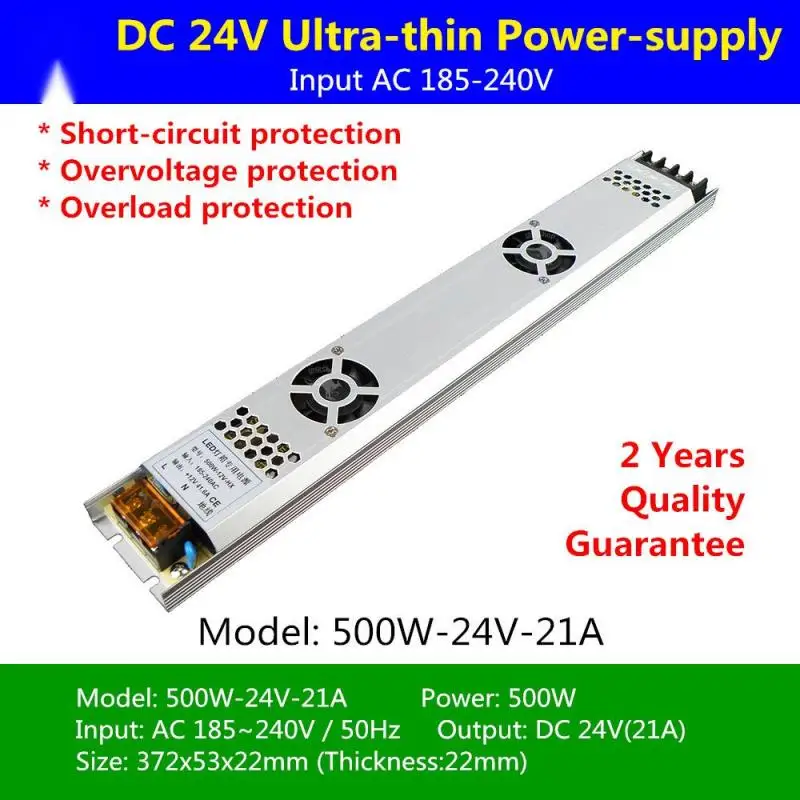 

300W 400W 280W 500W 600W silent ultra thin switching power supply transformer