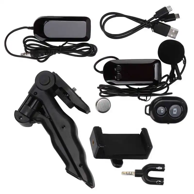 Конденсаторный микрофон беспроводной 1 для 2 4G петличный SLR-камеры съемки