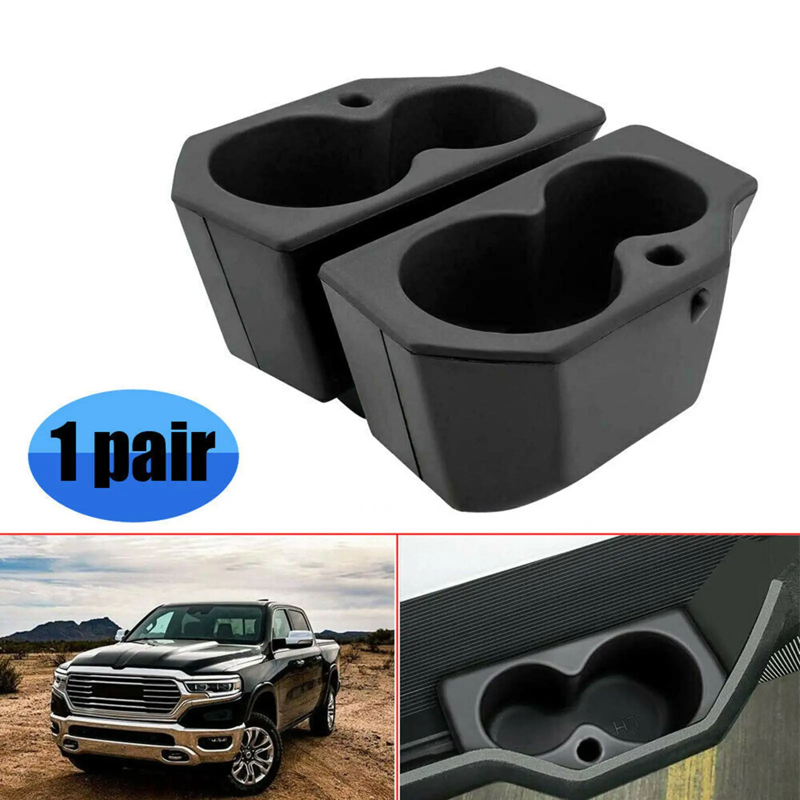 

Side Door Trim Cupholders for Ram 1500 2500 5500 4500 Car Replace Parts