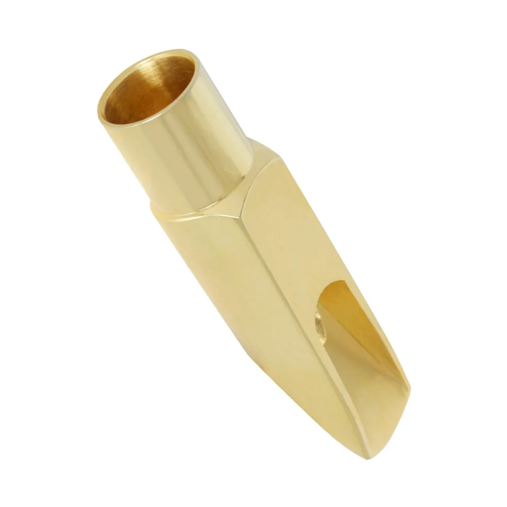 

1pc 6 Holes Saxophone Metal Head G1 Soprano Saxophone Mouthpiece Universal Saxophone Head Soprano Saxophone Head Golden