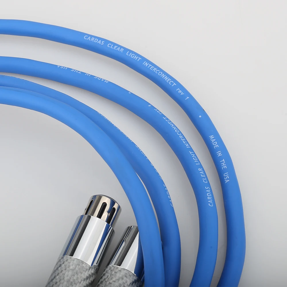 Сбалансированный кабель A23 CARDAS Clear светильник XLR из углеродного волокна 3pin plug