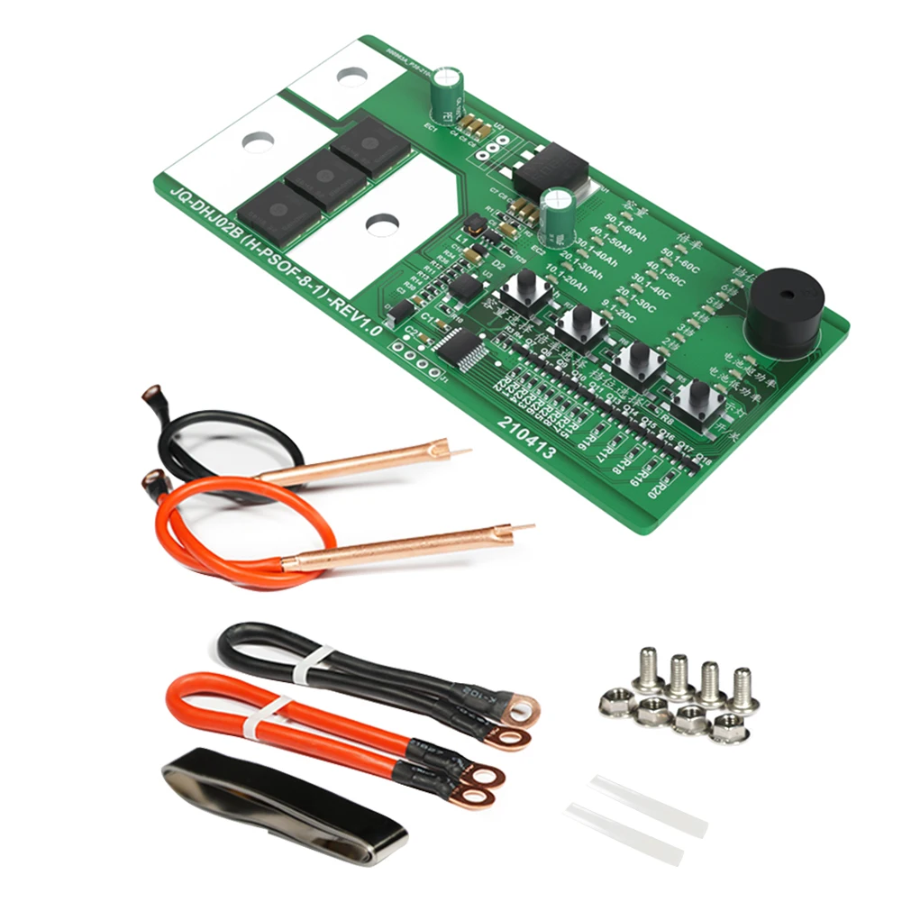 

12V Circuit Board Spot Welding Machine for 18650 26650 32650 Battery Storage Spot Welder with Nickel Sheet Soldering Pen Welding