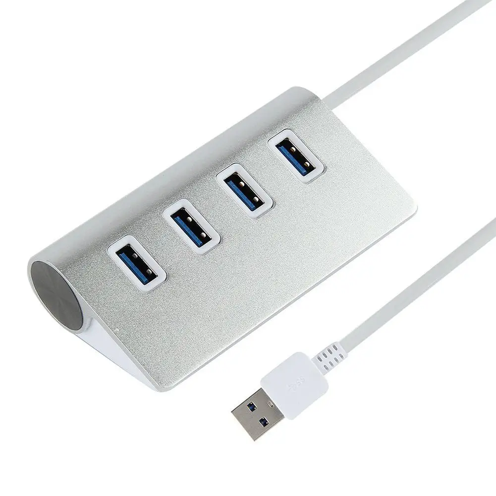 4 порта USB 3 0 концентратор разветвитель адаптер мини портативный несколько портов
