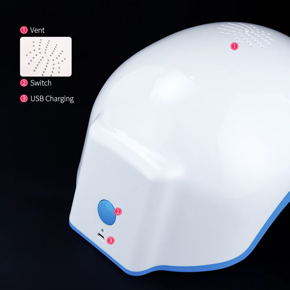 678nm лазерная терапия для роста волос шлем против выпадения устройство лечение