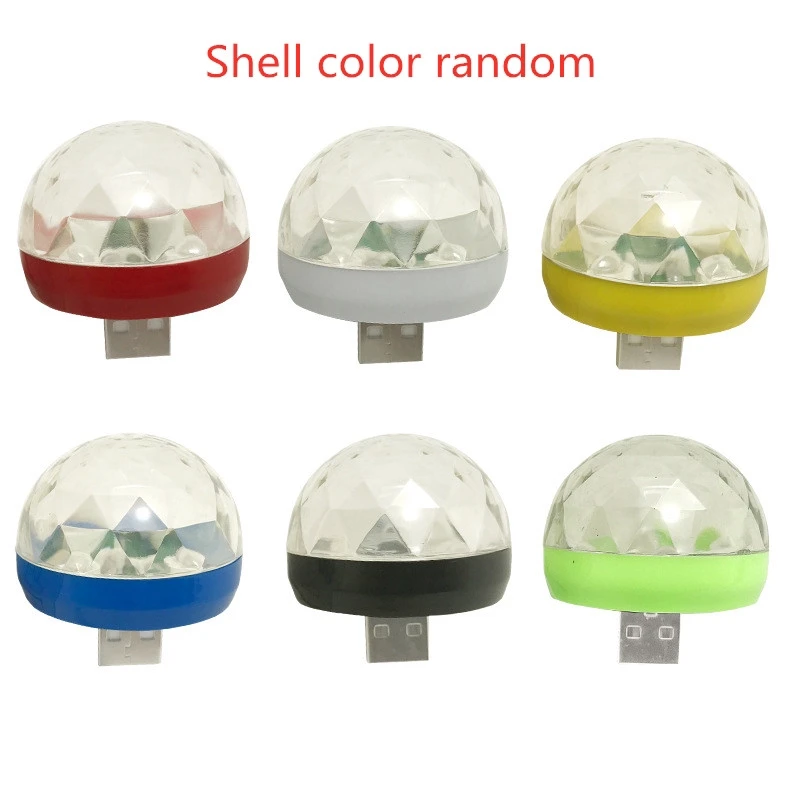 

Colorful Cell phone Stage lights Mini RGB Projection lamp Party DJ Disco ball Light Indoor Lamps Club LED Magic Effect Projector