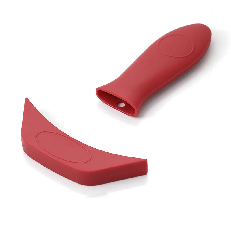 2020 New Non-Slip Silicone Handle Holder Cookware Parts Potholder Cast Replaceable Grip Iron Skillet Sleeve Cover | Дом и сад