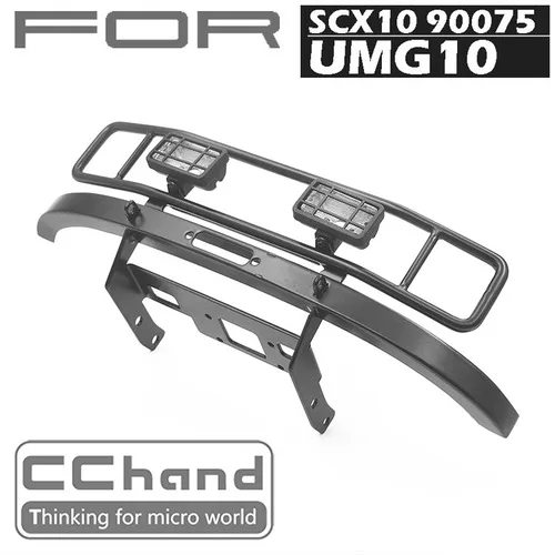 A CChand металлический ранчо передний бампер для осевой SCX10 90075 UMG10 1/10 rc автомобиль - Цвет: A