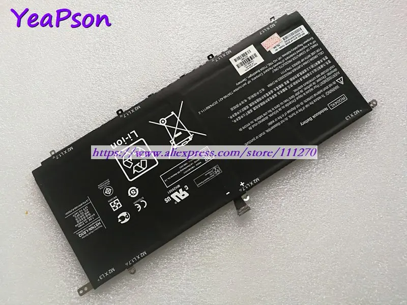 Оригинальный аккумулятор Yeapson для ноутбука HP Spectre 13 7 5 13t 3000 6750 в мАч|Аккумуляторы