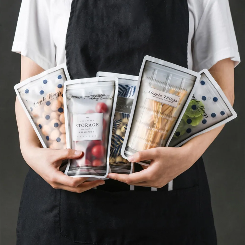 4 шт./компл. многоразовые контейнеры герметичные силиконовые пищевые пакеты для