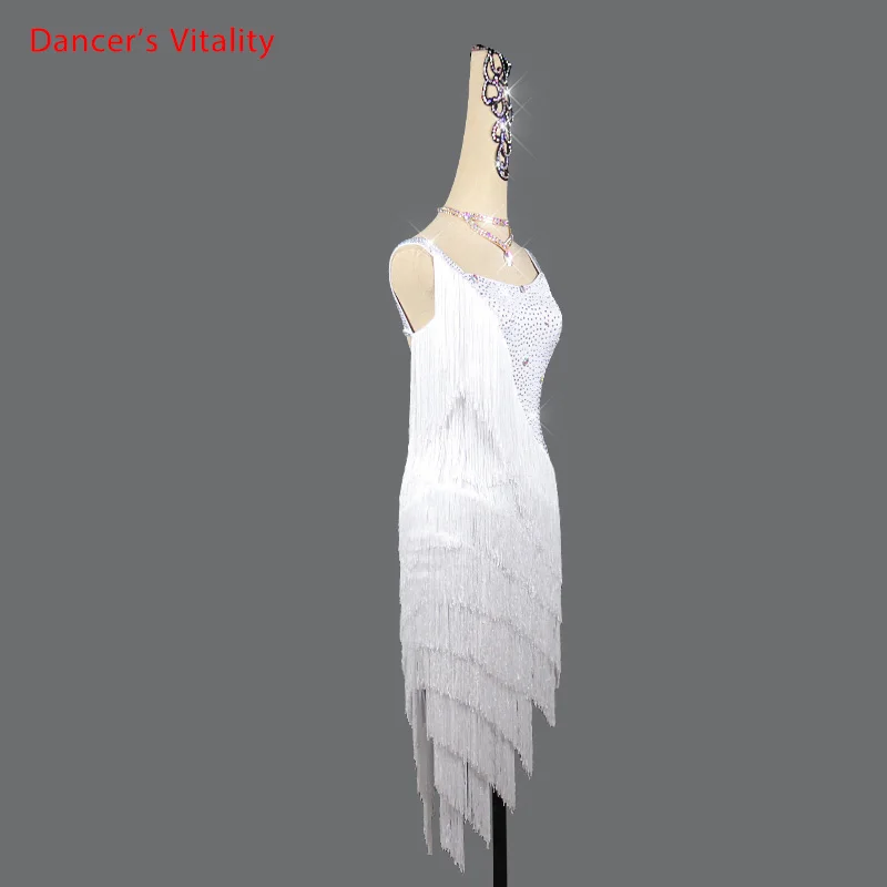 Женский костюм для латиноамериканских танцев сексуальное платье взрослых