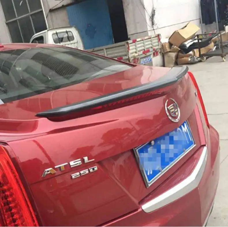 Для Cadillac ATS спойлер высокого качества ABS Материал заднее крыло автомобиля праймер