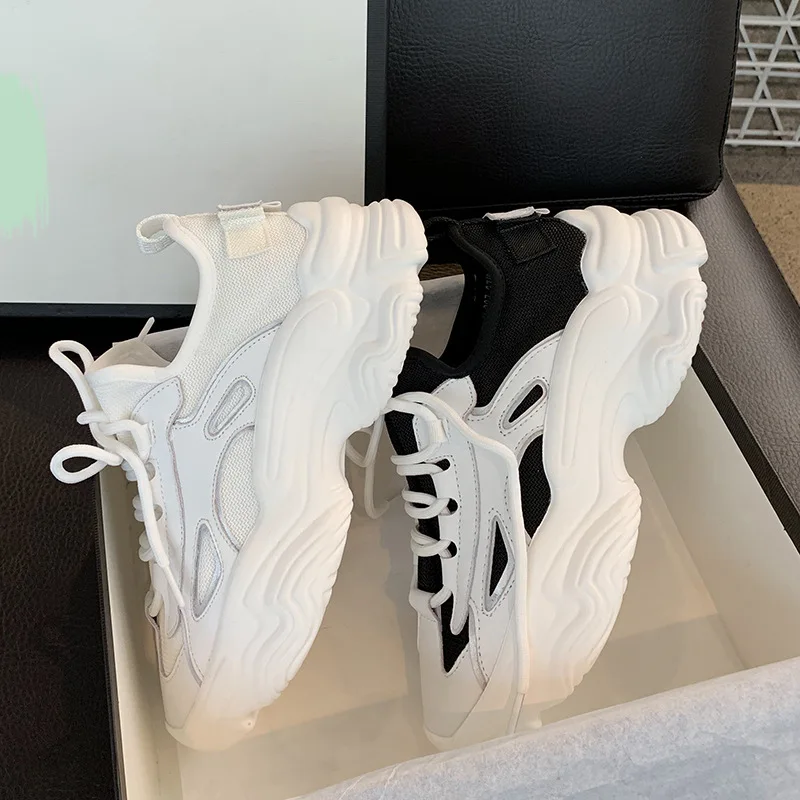 

Casual Sneakers Women Platform Shoes Height Increase Sports Shoes Comfort Jogging Shoes Ladies Vulcanized Shoes Zapatillas Mujer