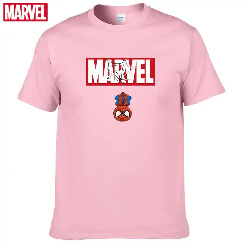 Футболка мужская из натурального хлопка с принтом Мстителей #124 - купить по