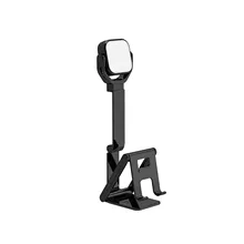 Foldable Phone Holder Stand With Fill Light Phone Holder Mobile Tablet Holder Support For Live Broadcast Stand Phone Holder