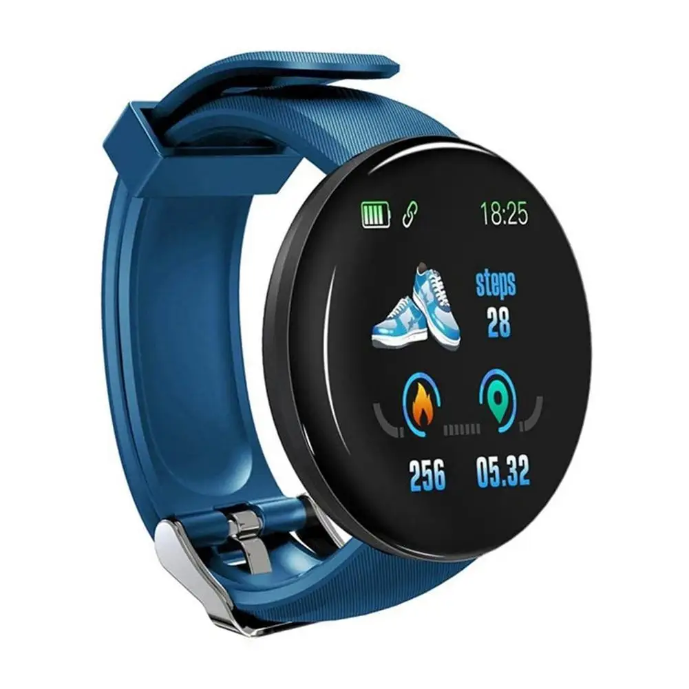 

D18S Smart Band Sport Smart Watch Men Women Waterproof Blood Pressure Fitness Tracker Smartband Fitness Bracelet For IOS Android