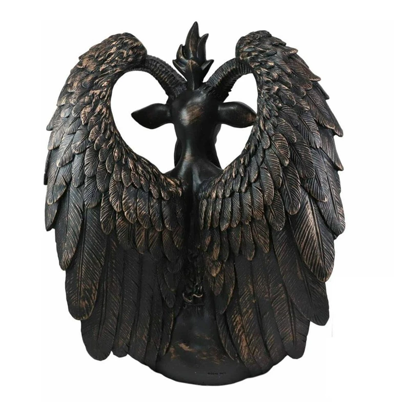 Сатана коза Baphomet статуя подвесная дверь тарелка декор на стену налет полимерные