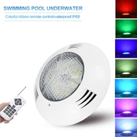 5pcslot creative led swimming pool light acdc 12v underwater lights ip68 waterproof fountain light seven color